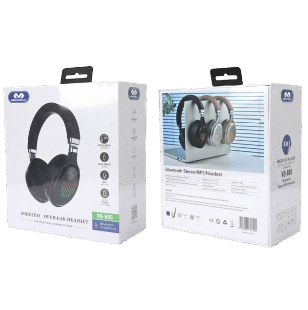 S1010 Miccell Wireless Headphone with Built-In Mic (VQ-B05)