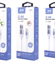 S156 Miccell USB Data Cable 3.3ft (VQ-D70) Box pack (S114)