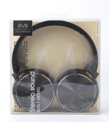 S386 Miccell Stereo Sound with Built-In Mic Headphone (VQ-B02)