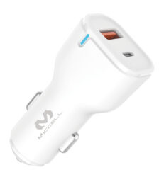 S2975 MiccellUSA 38W* Dual Port FAST CAR Charger (VQ-C08) Unpacked 1pc