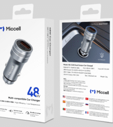 S2990 Miccell 48W Dual Port Ultra-Lightweight Fast Car Charger (VQ-C48)